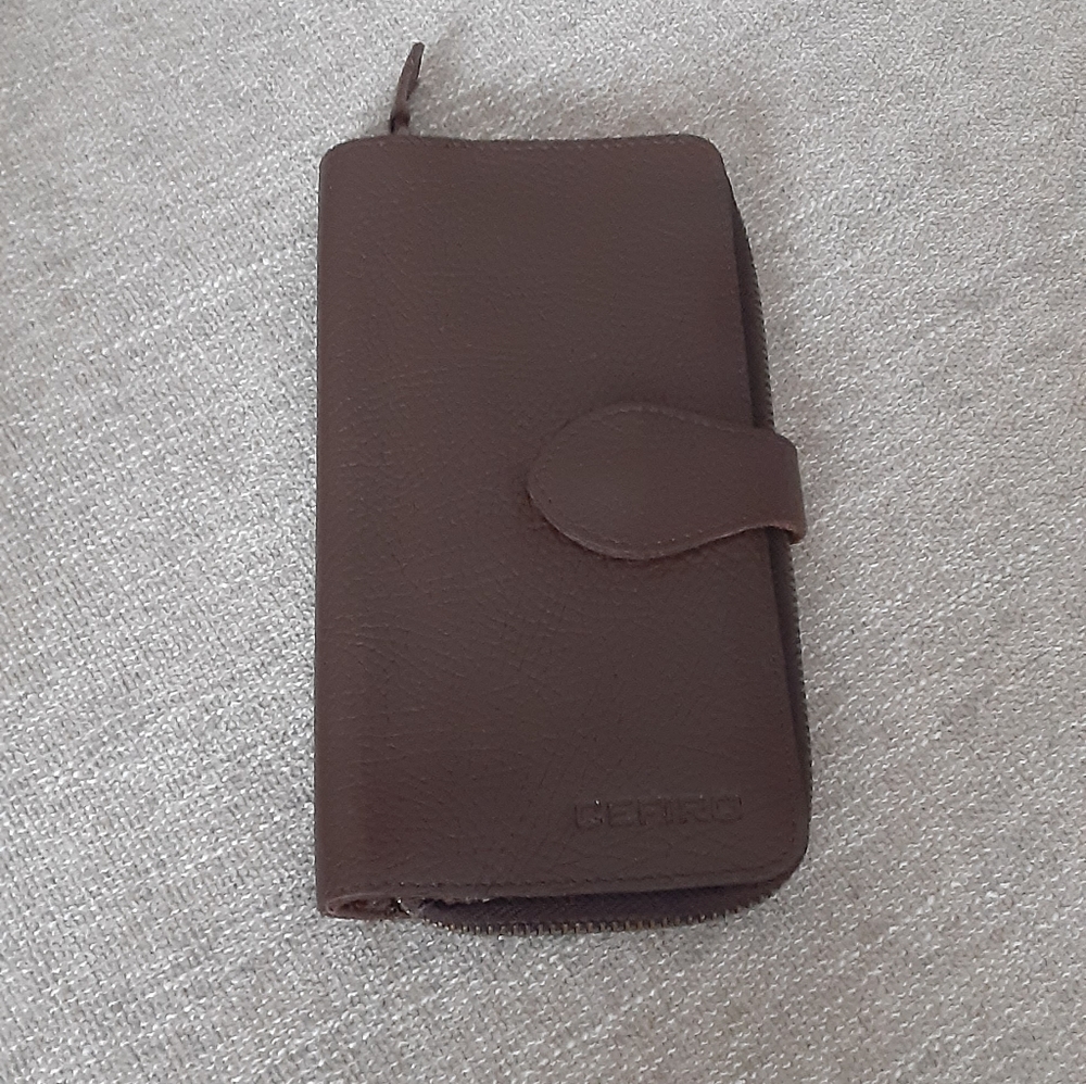Cefiro Genuine Leather Brown Wallet